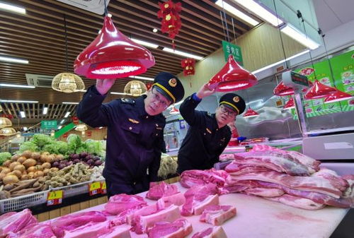 12月起禁用 生鲜灯 鲜肉水产熟食摊 素颜 待客